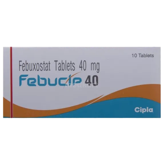 febucip 40mg tablet 10's
